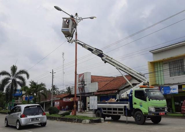 lpju, lpju cilacap, lampu penerangan jalan umum, serayunews, serayu news, berita terkini, berita hari inii