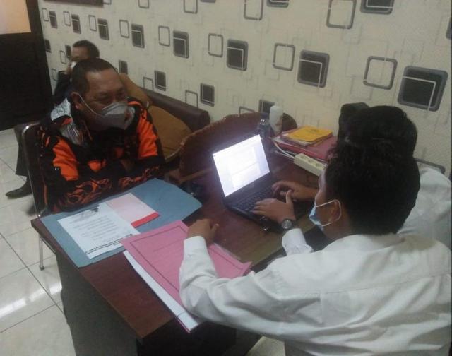 Siswo Subroto, tersangka pemerasan kades, serayunews, serayu news, berita terkini, berita hari ini, ketua Gerakan Nasional Pemberantasan Tindak Pidana Korupsi, gnpk
