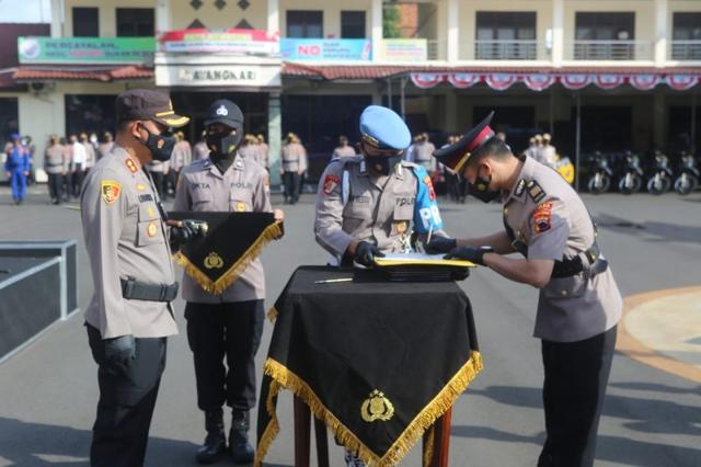 mutasi jabatan polres cilacap, berita terkini, berita hari ini, cilacap