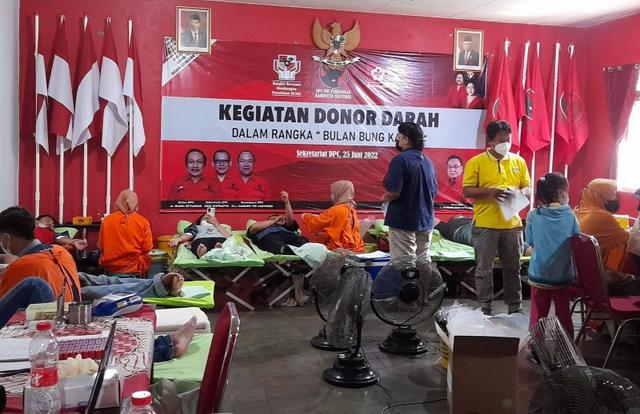 Donor darah pdip Banyumas
