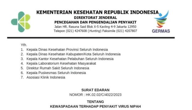 Virus nipah