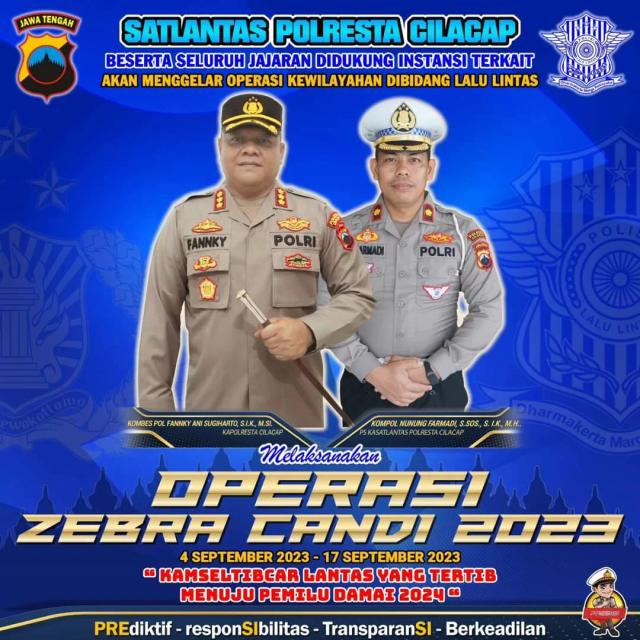 Operasi Zebra Candi 2023