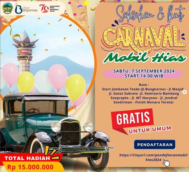 Karnaval mobil hias