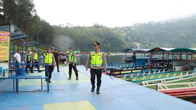 Jelang Nataru 2025, Kapolres Wonosobo Turun Langsung Cek Jalur Wisata dan Obyek Strategis. (Foto : Humas Polres Wonosobo)